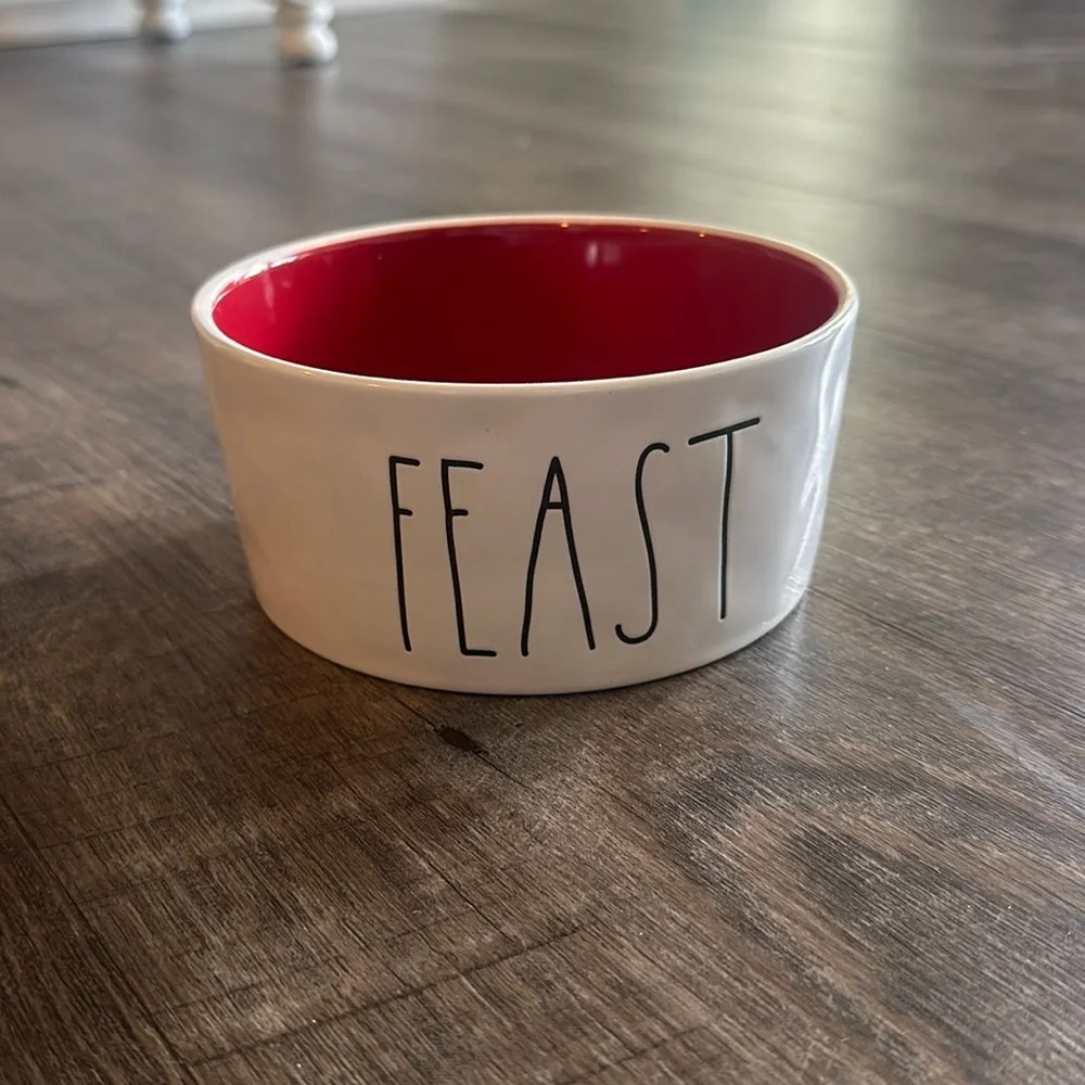 Rae Dunn Pet Bowl